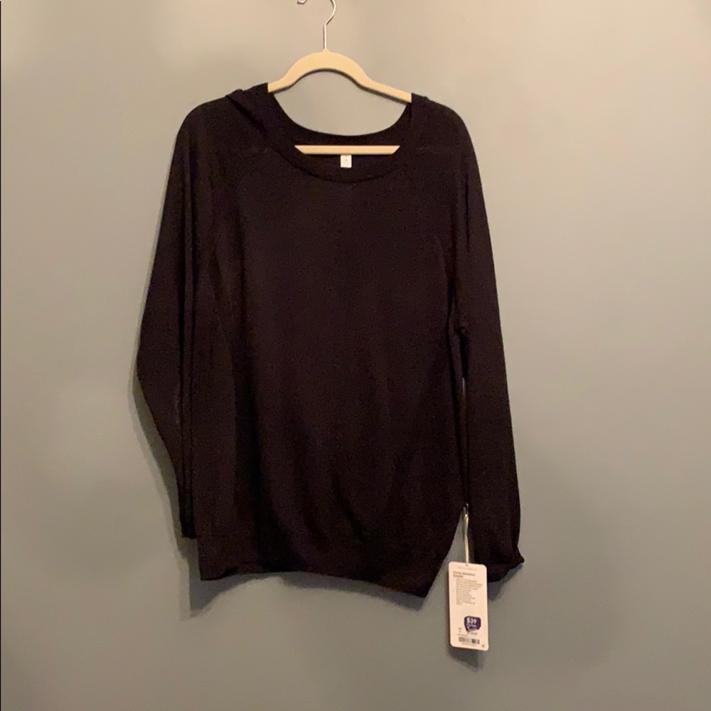Lululemon Light Black Sweater